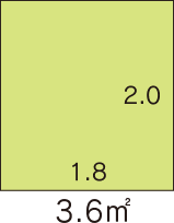 3.6㎡